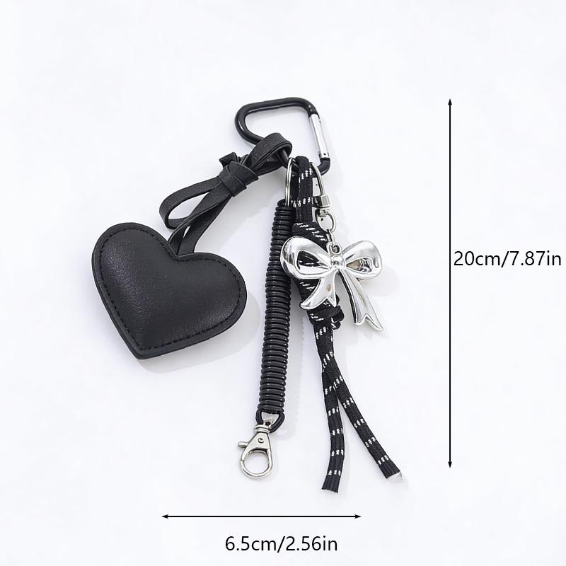 Yogodlns Heart Shape Mini Backpack Hanging Handbag Pendant Bag Pendant Bags Accessories