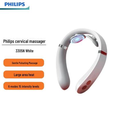 Philips Neck & Shoulder Pulse Massager with Heat CN Plug (adapter Included)