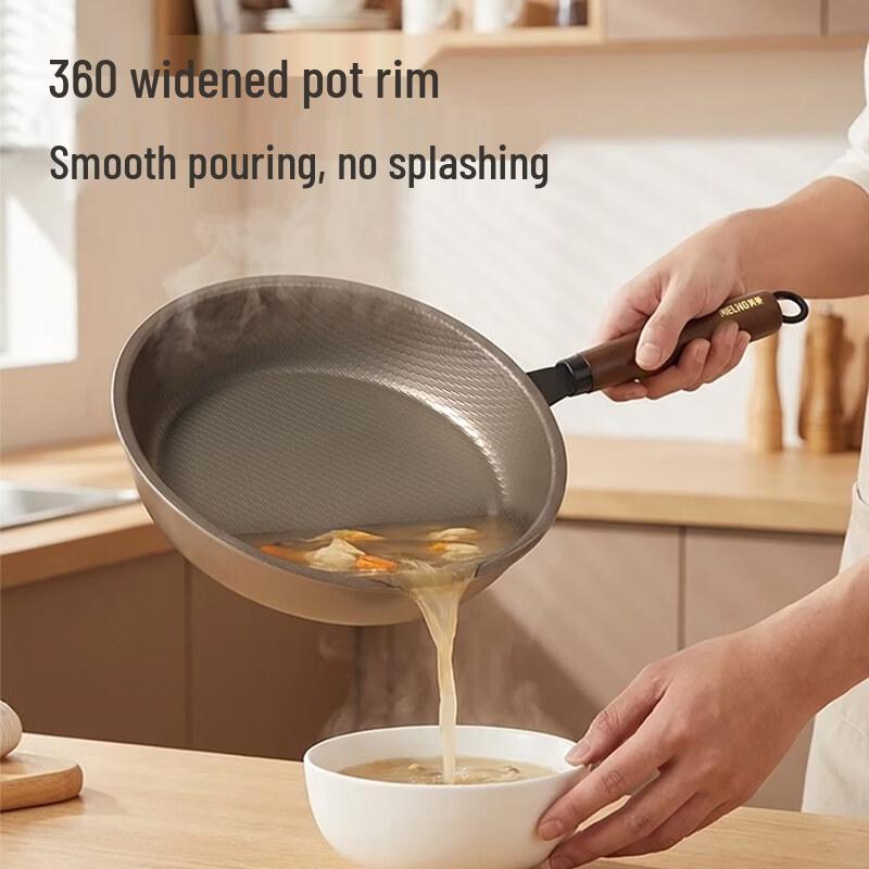 MeiLing Non-Stick Iron Wok