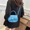 Frühling Neue Modische Ein-Schulter Umhängetasche Koreanische Version Einfache Kleine Quadratische Tasche Damen Einfache Lässige Tasche Damen