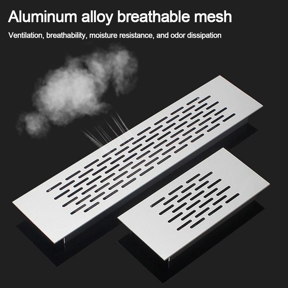 70mm Wide Air Vent Decor Rectangle Ventilator Grille Cover  Closet Shoe Wardrobe Accessories