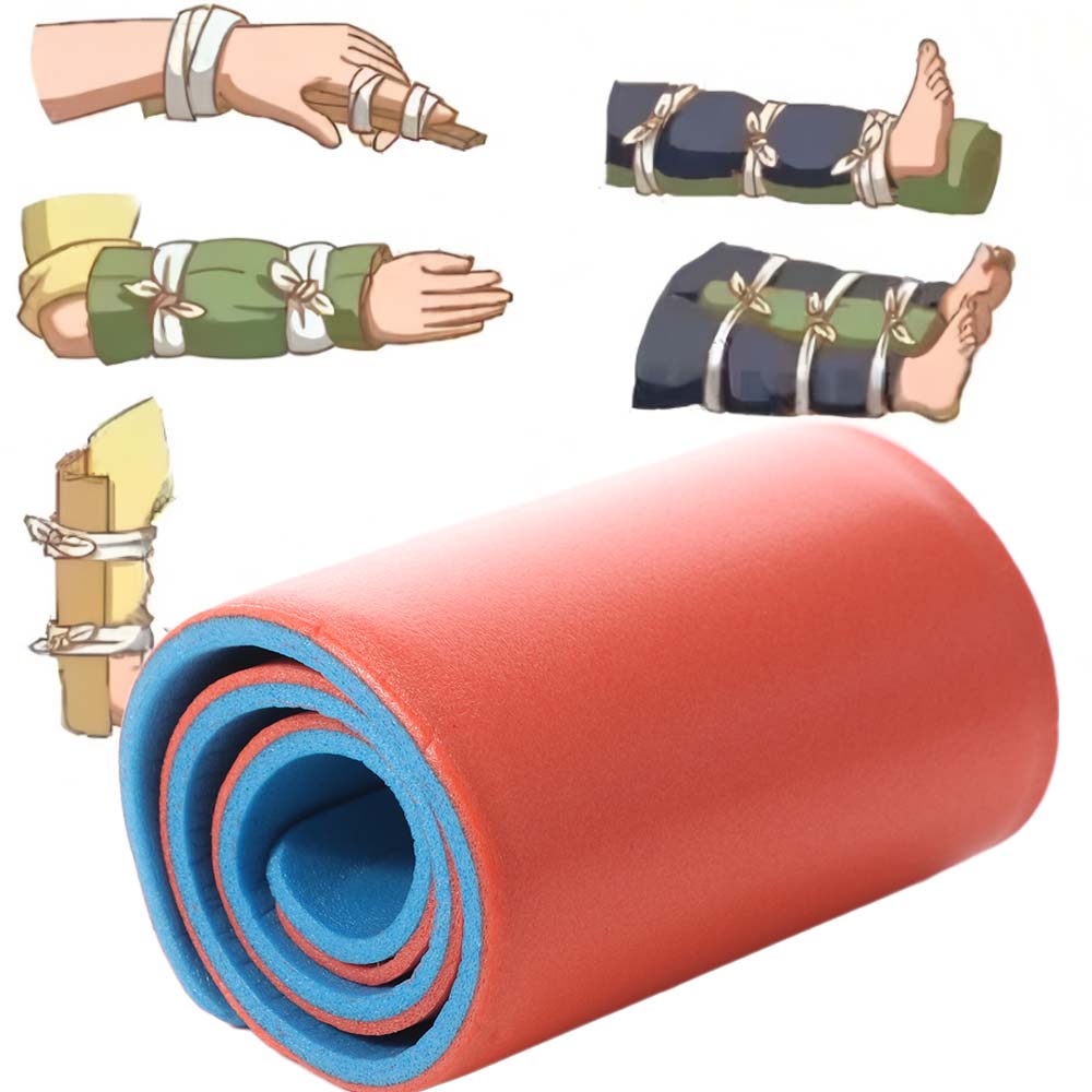 Emergency Splint Fracture Fixed Lightweight Rescue Splint Aluminum Splint Roll  Outdoor Travel