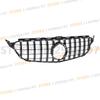 for Mercedes Benz 2015-2018 2019-2021 W205 C-Class C180 C200 C250 C300 C400 GT Front Bumper Grille Hood Grill With Camera Hole