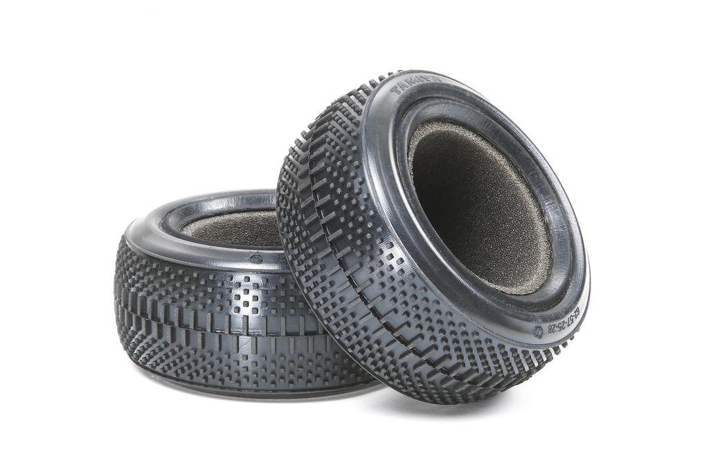 Tamiya OP Parts 4WD Front Dual Block Tires C 54187 OP.1187 (62/25)