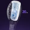 5 Gear Adjustable Electric Scalp Massage Brush Comb USB Rechargeable Vibrating Scalp Massager Tool for Hair Treatments
