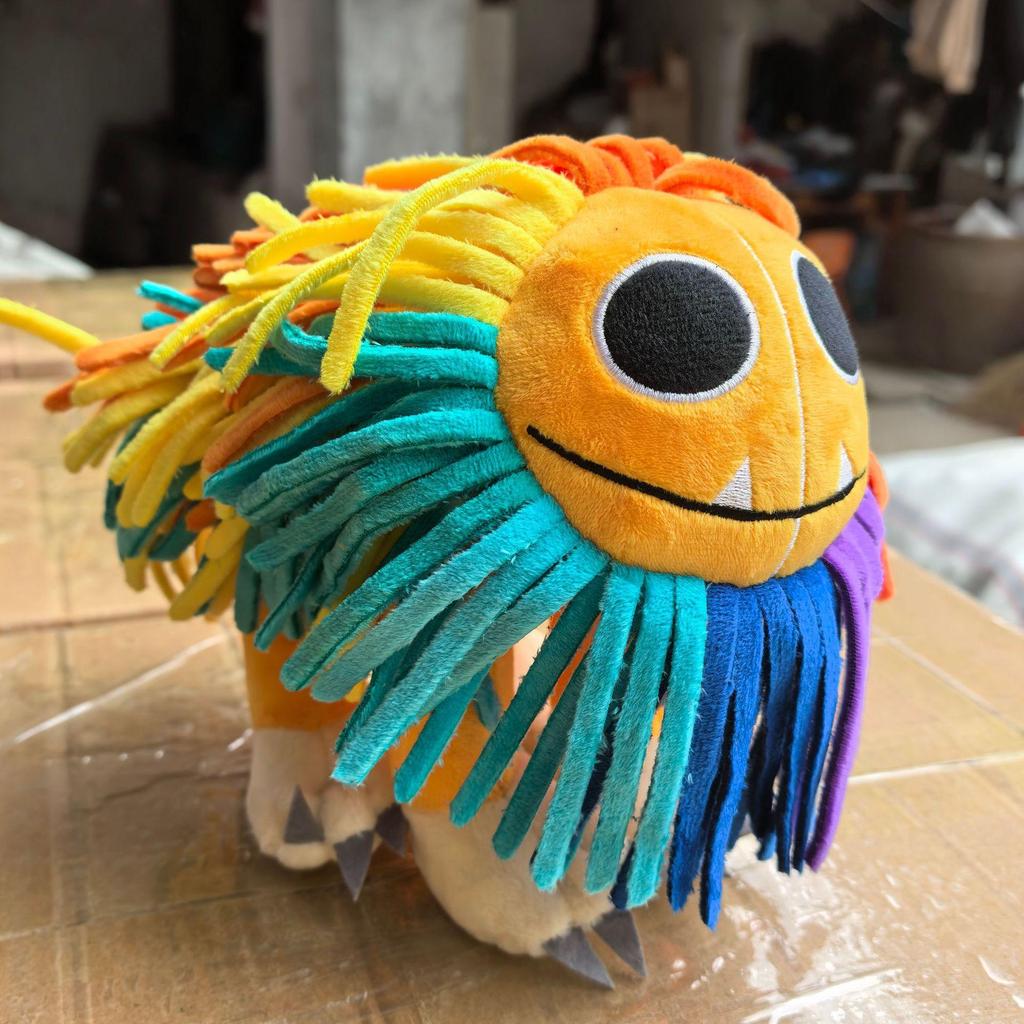 Poppy Playtime Garten of Banban Plush Characters Colorful Monster Stuffed Soft Horror Game Toys for Kids Fans Birthday Halloween Gift Home Room Decor