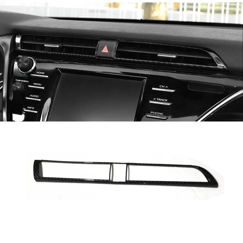 ABS carbonfiber For Toyota Camry 2018- interior accessories window lift switch  gear shift panle air condition vent cover