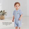 Babylove Unisex Polo Short Sleeve Romper