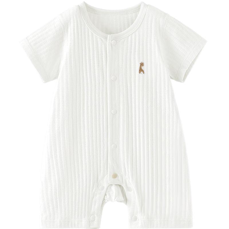 TONGTAI Infant Summer Cotton Short-Sleeve Romper