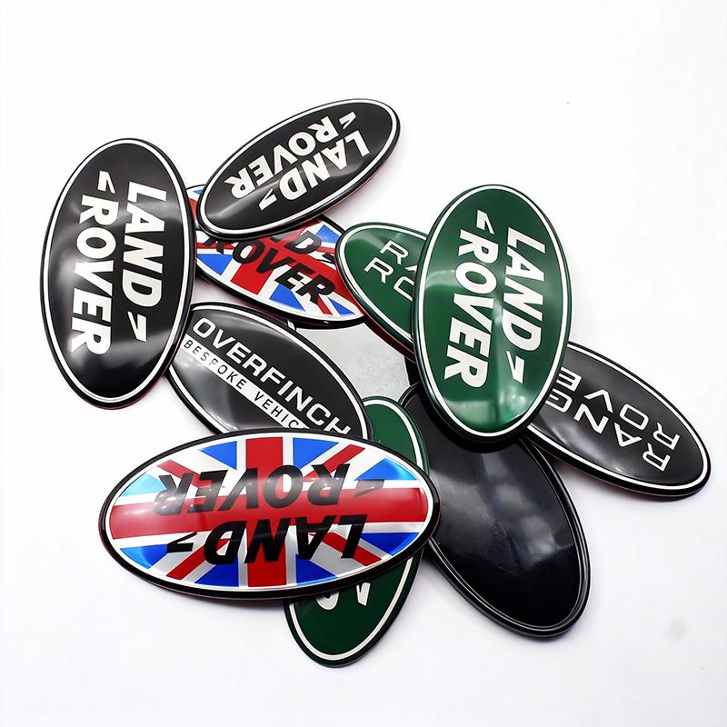 86mm 104mm Car Front Grille Logo For Land Rover Discovery Range Rover Evpque Defender 4 Velar Freelander Trunk Badge Accessories pzcr2