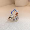 National Style Retro Koi Gourd Brooch for Women, High-end, Light, Luxurious and Exquisite