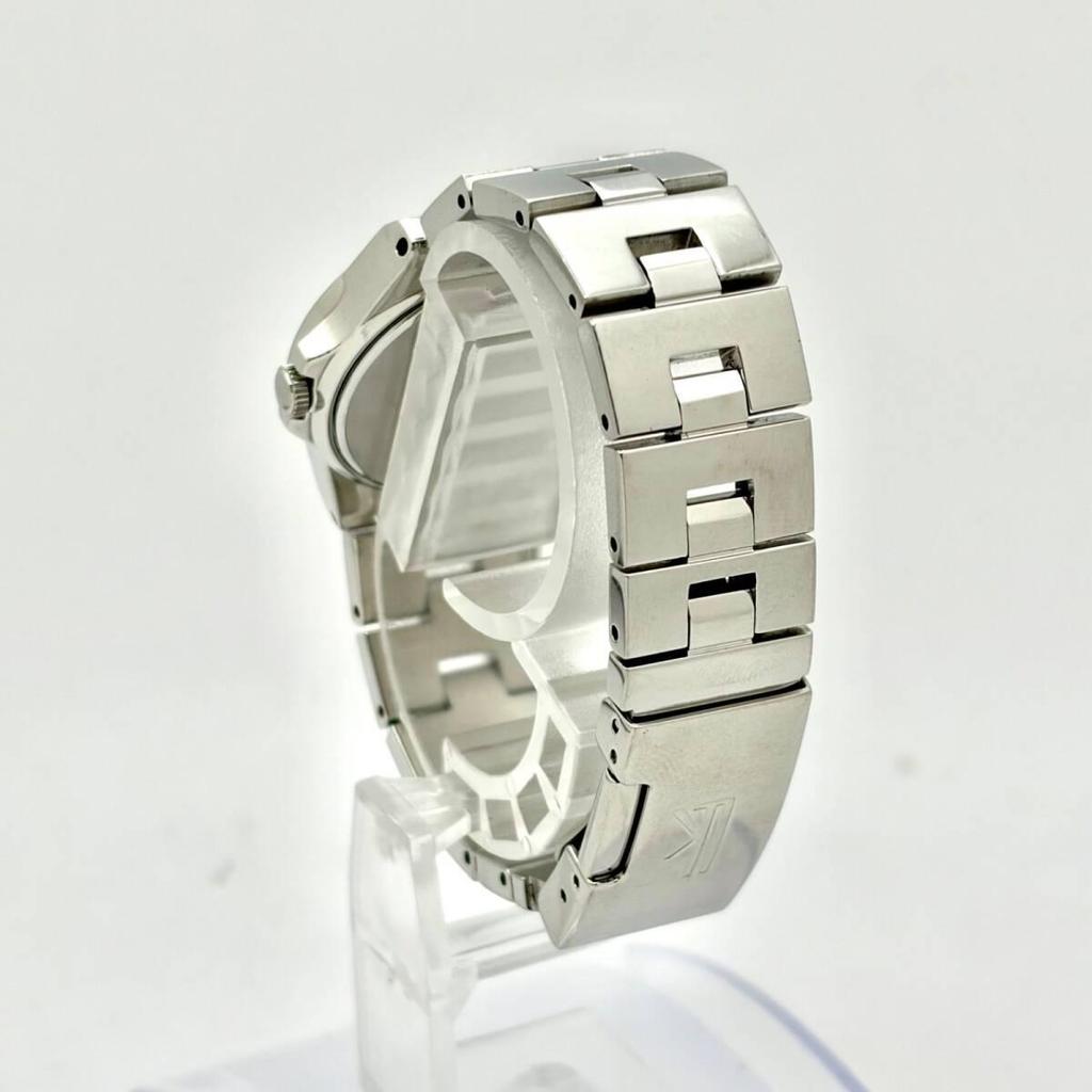 Used [New battery] SEIKO lk Rukia ladies watch silver pink date 7N82-0620 913297