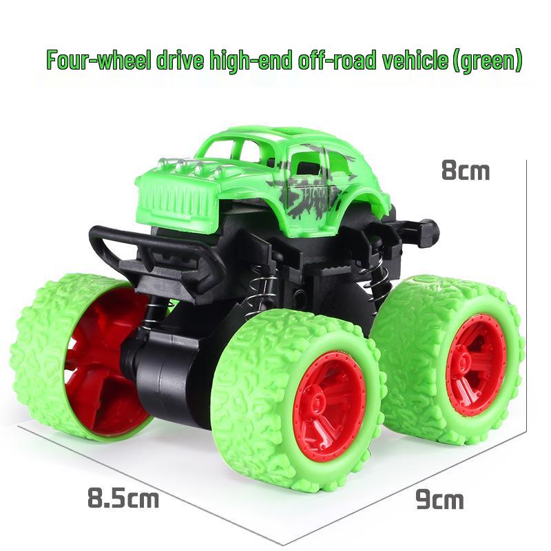 Kids' Inertial Excavator Toy Car: Off-Road Vehicle for Boys, Perfect for Small Gifts and Night Markets