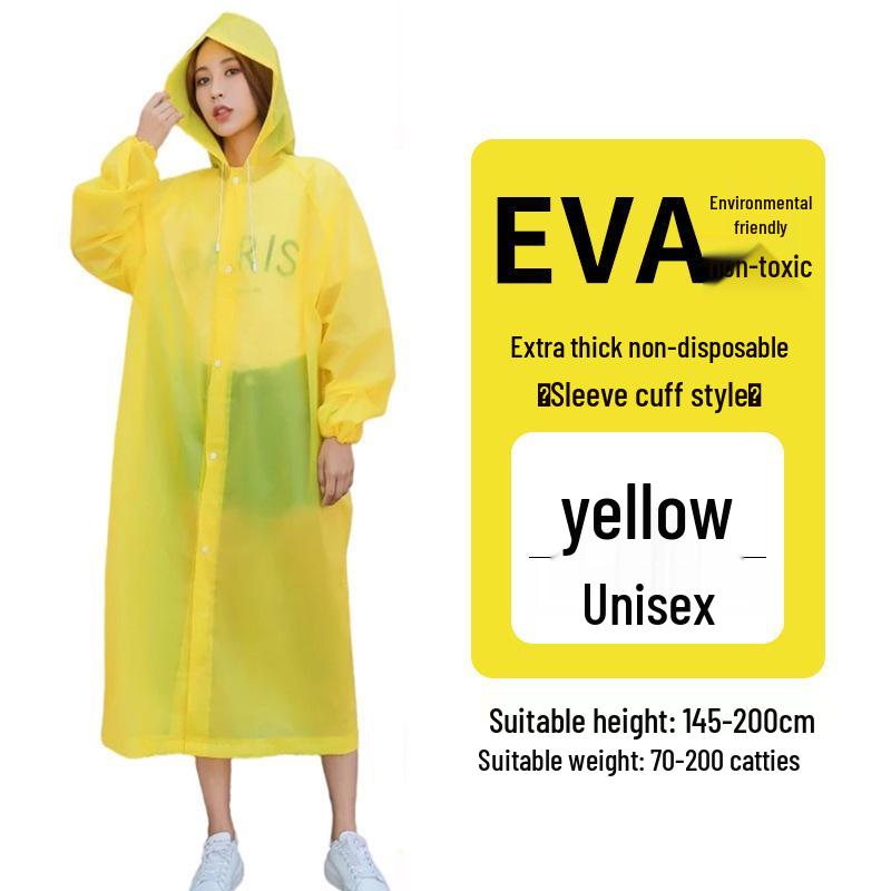 Capa de Chuva Descartável para Crianças e Adultos para Uso Escolar e ao Ar Livre - Macacão com Capuz, Leve para Meninos e Meninas