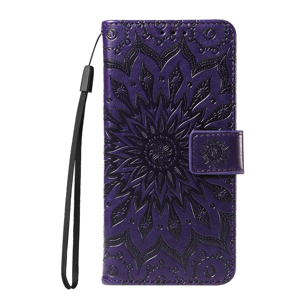 For Honor 400 Pro 5G (Global) Leather Wallet Case Sunflower Imprinted Phone Cover