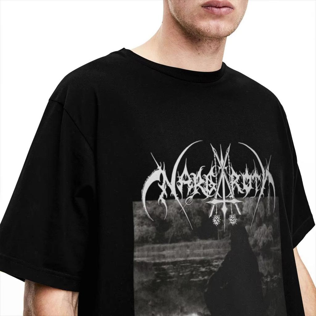 Black Metal T Shirt Men Women Cotton Vintage Round Neck Tees Short Sleeve Tops Graphic Printed Large Size T Shirt