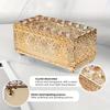 European-style Napkin Dispenser Bedroom Office El Cafe Coffee Square Crystal Cube Bar Napkin Box Tissue Box