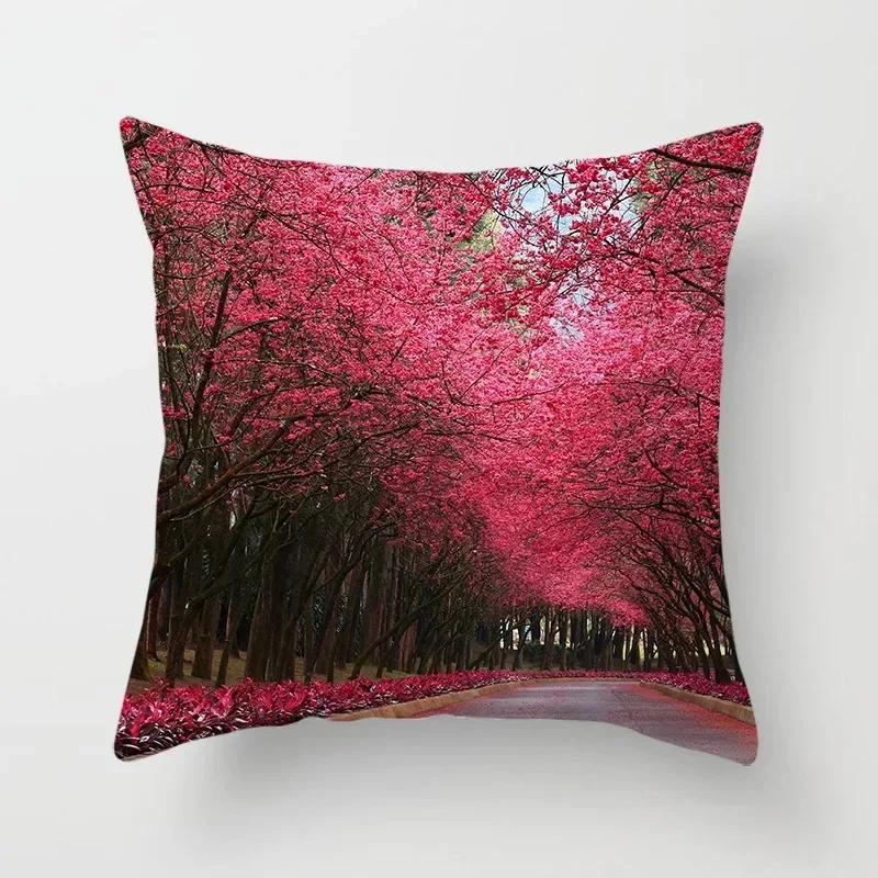 Luxe Huisdecoratie Kussenhoes Nachthemel Natuurlandschap Patroon Kantoordecoratie Kussenhoes
