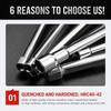 Hex Socket Socket Screwdriver Steel Hand Socket Durable Hex Driver  Home Maintenance