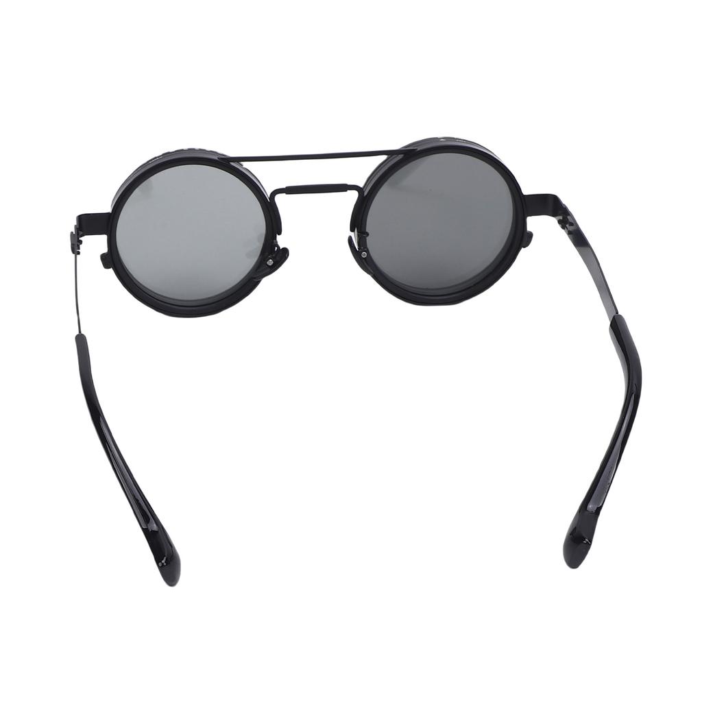 Adjustable Tint Sunglasses 9 Gears ND2-400 Round Polarized Sunglasses for Outdoor Adventures