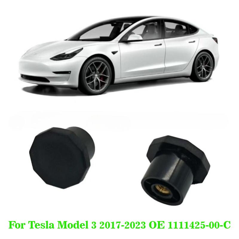 1PCS Rear Tail Light Fixing Screw Cover for Tesla Model 3 2017-2023 Tail Gate Cushion Stop Buffer Replaces 1111425-00-C