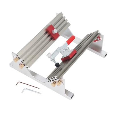 Drawer Clamp Locator 12in?16in Aluminum Alloy Adjustable Drawer Clip Positioner for Milling Table