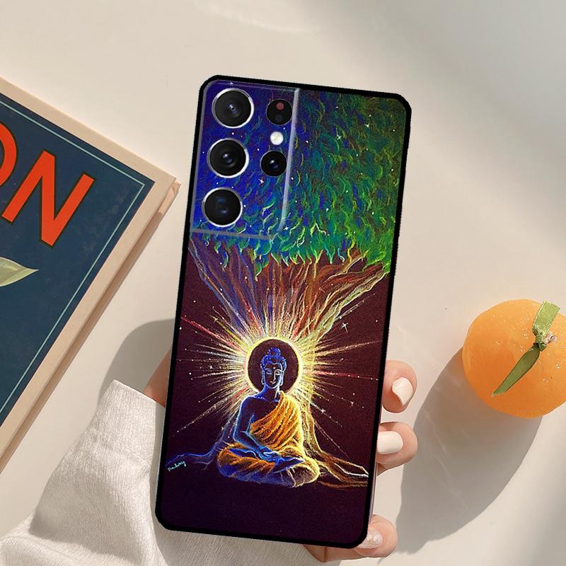 Buddha Phone Case For Samsung Galaxy S25 S26 Ultra S20 S21 S22 S23 S24 Plus S10 S25 FE Back Cover