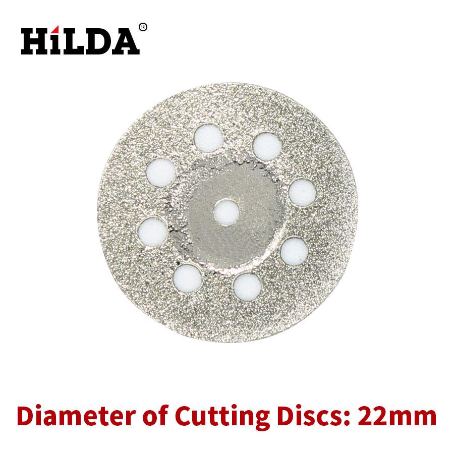 22mm Diamond Cutting Blade for Mini Electric Grinder/Drill - Suitable for Metal, Glass, and More