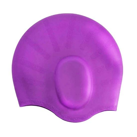 Waterproof Adult Silicone Elastic Ears Protector Men Women Swimming Pool Cap Hat