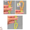 Lanyard Fluorescent Color Phone Strap Mesh Landyard For Bags Braided Strips Keycord Hanging Trousers Accessories Keychain