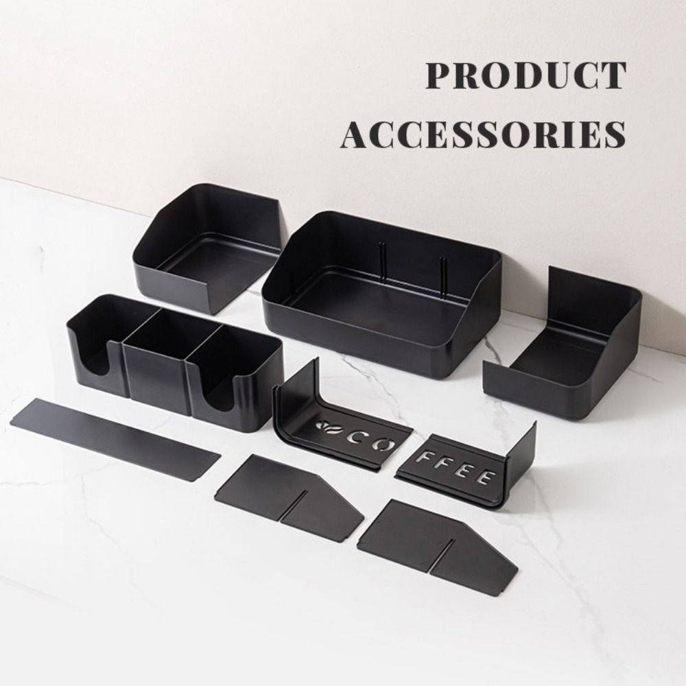 Plastic Disposable Paper Cup Holder Large Capacity Cup Dispenser Cup Straw Storage Rack  Office