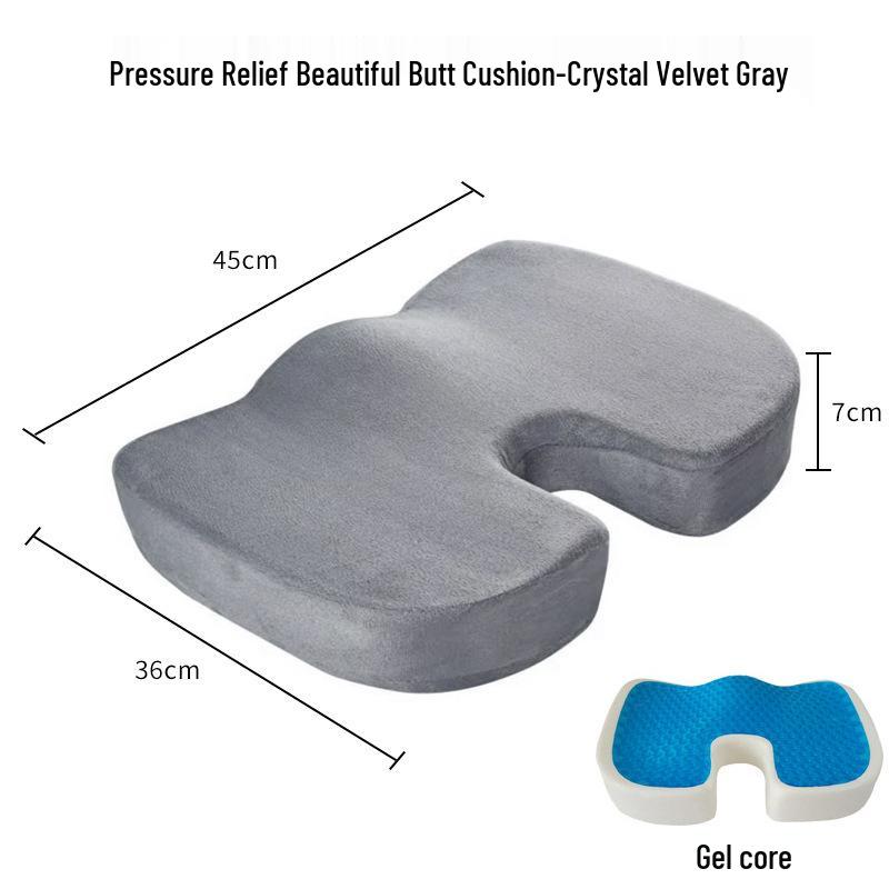 Memory Foam Ergonomikus Deréktámasz Párna Irodaszékhez és Autóüléshez