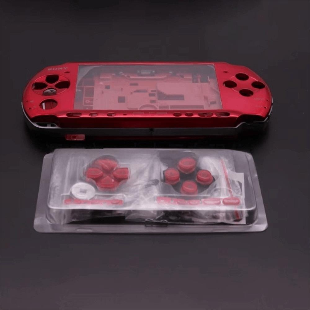 With Buttons Kit Protective Case Kit With Screws Console Replacement for PSP3000