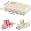 Durable And Safe 1Pcs Weekly Pill Organizer 3/4X A Day 7 Day Pill Box 3/4 Times Portable For Travel Pill Case For Pills/Vitamin/Fish Oil