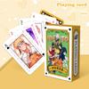 Anime Poker Toy Jujutsu Kaisen Board Game Cards  NARUTO HUNTER×HUNTER Cosplay Hardcover Table Game Fans Birthday Gift