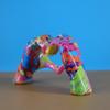 Creative Color Oil Painting Heart-shaped Gesture Figurine Ornament Love Hand Sculpture Modern Fashion Home Desktop Decoration