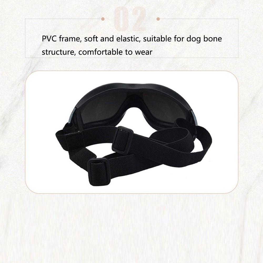 Anti-Fog Dogs Goggles Breathable Dog Eye Wear Protection Easy To Wear Pet Glasses  Snow