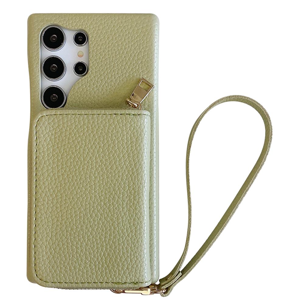 Green PU Leather