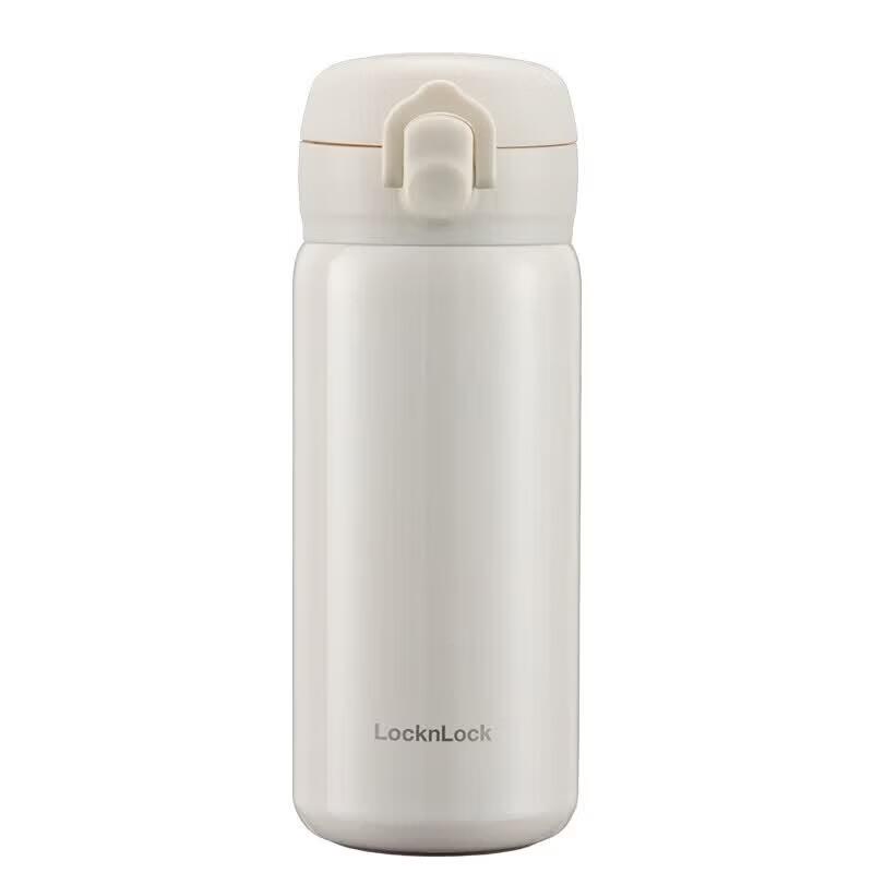 LOCKLOCK Simple Pop-up Lid Insulated Mug 370 мл, белый