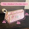 Handheld Pencil Pouch Star Print Pen Bag Portable Stationery Pouch  Students