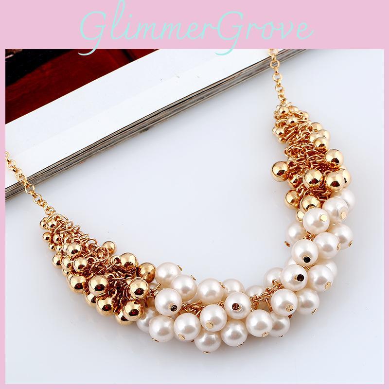Fashion Simulation Pearl Women Necklace For Women And Men