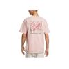 Nike Brand Logo Letter Pattern Crew Neck Loose Short Sleeve T-Shirt Men Tops Oxford-Pink FJ7725-601
