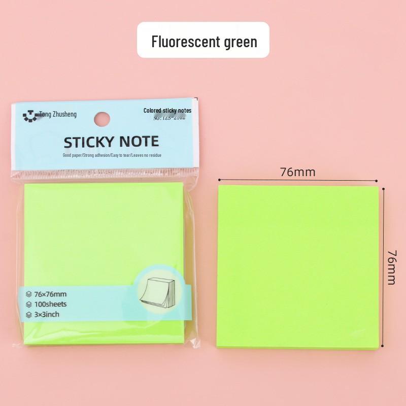 Morandi Color Sticky Notes - Tearable Student Stationery Index Tabs & Message Memo Pads