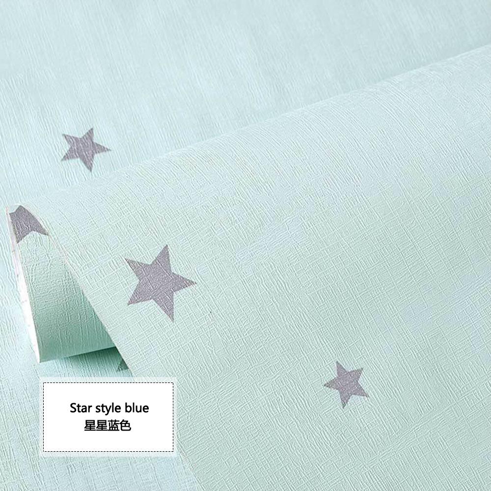 Self Adhesive Wallpaper waterproof Moisture-proof Bedroom Living room Decoration Wallpapers Room Dormitory Renovation Wall Paper