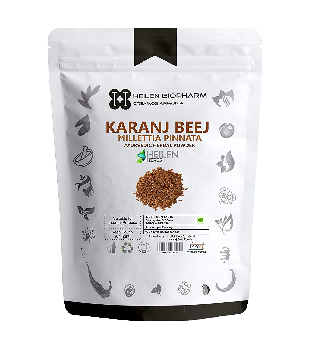 

Каранджа (200 г), Karanj Beej Powder, Heilen Biopharm
