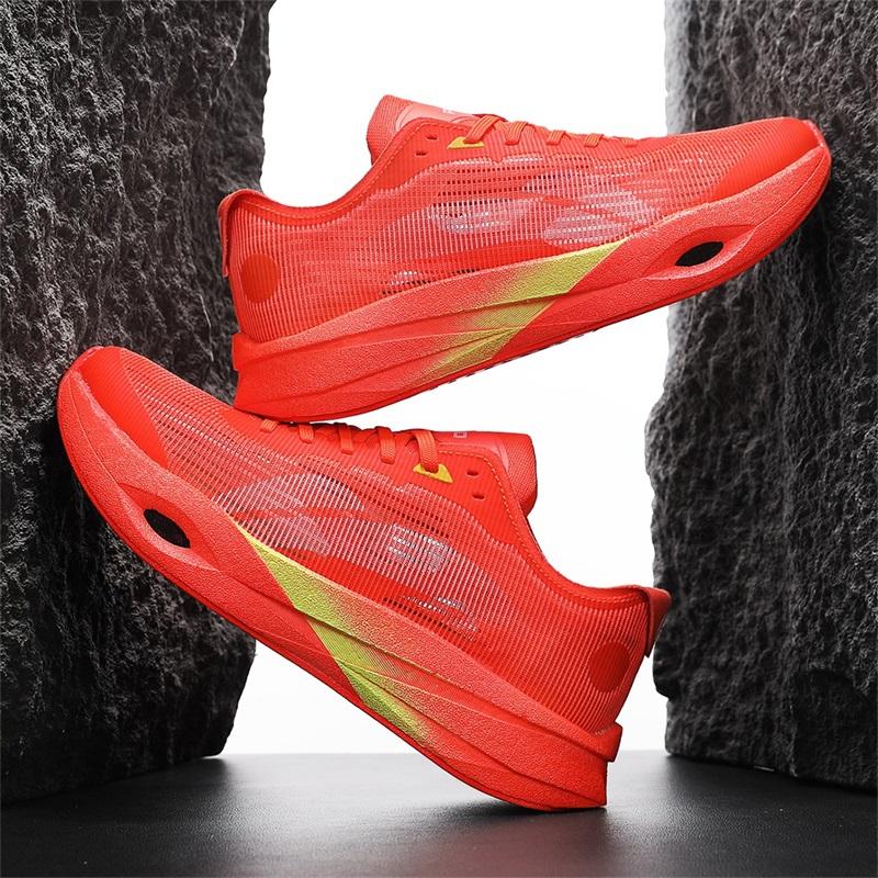 Autumn Low Cut Shock-absorbing Flexible Mens Womens Sports Shoes Lightweight Marathon Running Shoes Outdoor Daily Walking Shoes