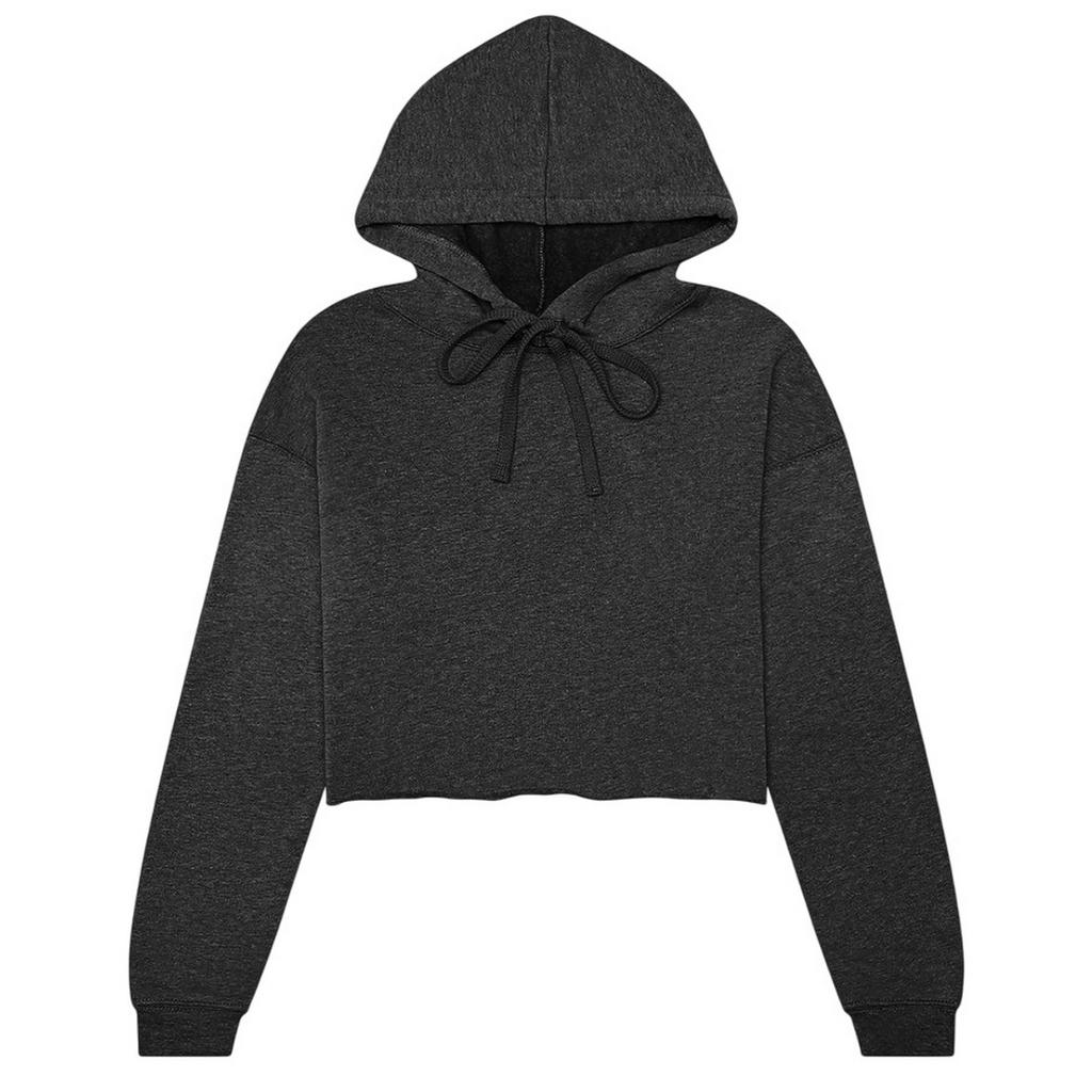 Bella + Canvas Womens/Ladies Fleece Crop Hoodie