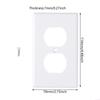 Electrical Receptacle Wall Plate Faceplates Covers Light Switches Socket Cover Electric Socket Plug Covers Enduring