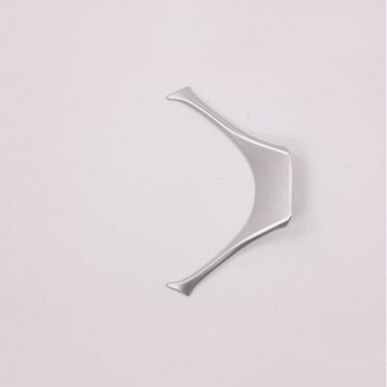 Silver 1X Car Steering Wheel Decor Cover Trim For Toyota C-HR CHR 2016-2022