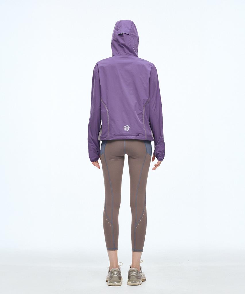 AGOW Whisper Shell Anorak Purple